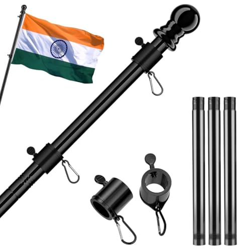 HASTHIP® 116.5CM Telescoping Metal Flag Pole HASTHIP® 116.5CM Telescoping Metal Flag Pole